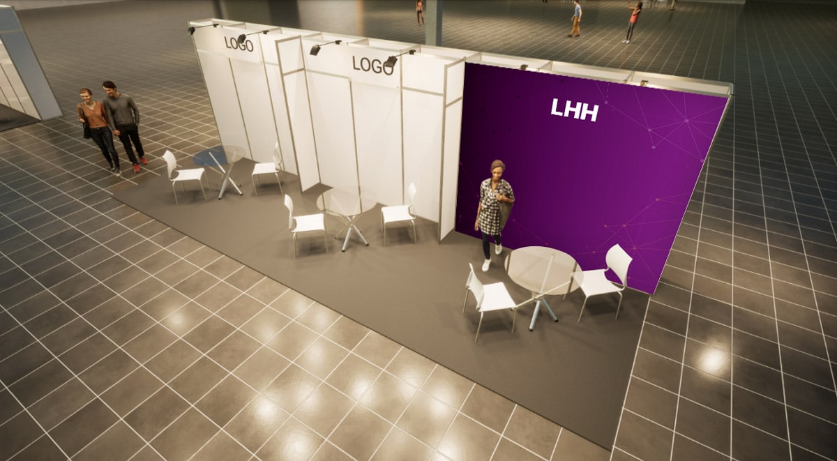 Adesivo pra stand